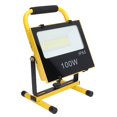 thumbnail image 3 of Foco LED recargable para exteriores, lámpara portátil impermeable IP65, CA 100-240 V, 100 W, 9000 lm, 6500 K, enchufe estadounidense, 3 of 12