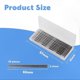 thumbnail image 2 of 10-Pack 82mm HSS Planer Blades, Reversible Carbide Edges for Woodworking Planers - Sharp & Long-Lasting Replacement Knives, 2 of 4