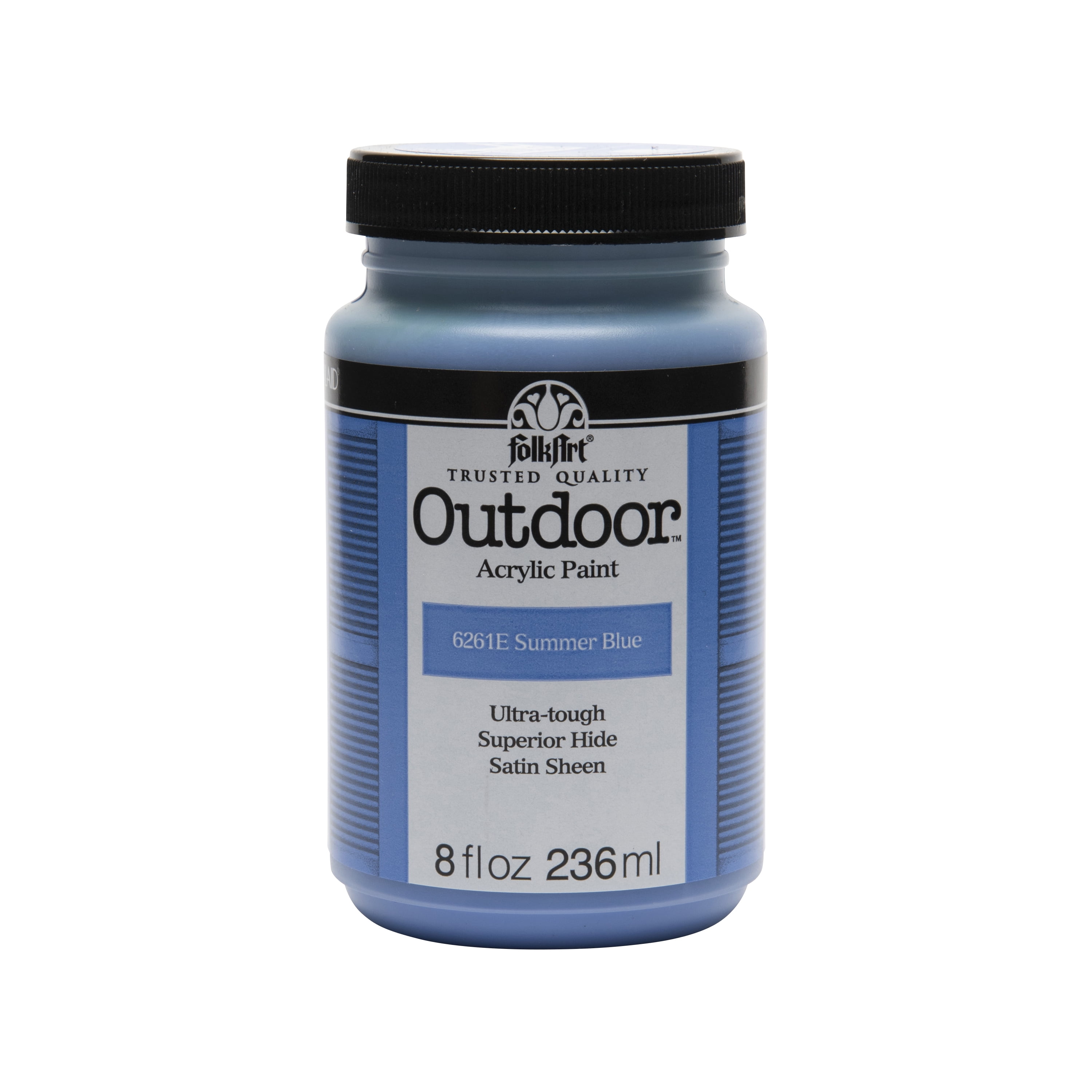 FolkArt Outdoor Summer Blue Acrylic Paint, 8 Fl. Oz.