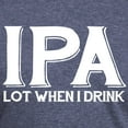 thumbnail image 3 of CafePress - IPA Lot When I Drink Mens Tri Blend T Shirt - Mens Tri-blend T-Shirt, 3 of 4