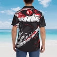 thumbnail image 5 of Haiem Fierce Red Viper Graphic Art Printed Hawaiian Shirt for Men - Men’s Casual Beach Summer Shirts - Stretch Fabric with Modern Fit-XX-Large, 5 of 7