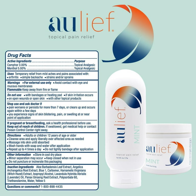 Aulief Anti-Inflammatory Hot Cold Medicated Analgesic