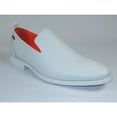thumbnail image 3 of Men Tayno Dressy Casual Soft Leather Comfortable Slip on Loafer #ALPHA L White, 3 of 11
