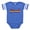 Royal Blue, variant on CafePress - Utah Rbw Txt - Cute Infant Baby Football Bodysuit