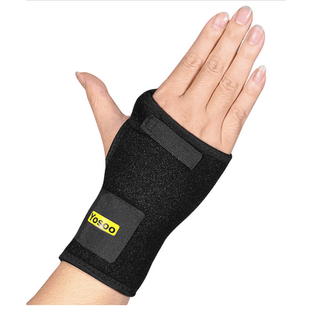 - Wrist Support Black Wrist Brace With Support Splint Adjustable Wrist Wraps Wrist Protection Night Support Recovery From Pain Carpal Tunnel Tendonitis Arthritis Valentine'S Day Gift