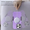 thumbnail image 5 of Allytech Magnetic Designed for iPhone 14 Pro Case 2022, Compatible with Magsafe Slim Thin PC & TPU Hybrid Protective Case for Apple iPhone 14 Pro 5G 6.1", Purple, 5 of 10
