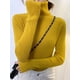thumbnail image 4 of ZOKI-Jersey de cuello alto para mujer, jersey de manga larga, ajustado, elástico, coreano, básico Simple, barato, Top de Color sólido, novedad de otoño, 2023, 4 of 4