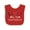 Red and White, variant on Inktastic Loved by My Godparents Cute Ladybug Boys or Girls Baby Bib