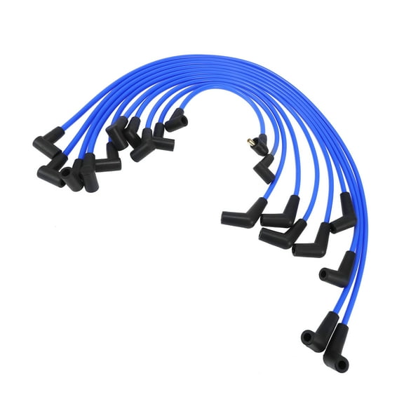 Unique Bargains Car Spark Plug Coil Wires Fit for Ford F-150 1979-1995 5.0L 5.8L SBF 302 - Pack of 10