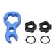 thumbnail image 1 of RISK-tuerca de válvula de neumático de vacío para bicicleta, con llave, anillo de sellado, válvula Presta, adaptador de conversión de válvula americana, 1 of 8
