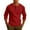 Red 1, variant on hotojiny Men's Henley Shirts Long Sleeve Lightweight Pullover Comfortable Crew Neck Button T-Shirt Workout Gym Basic Tee Spring Tops