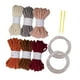 thumbnail image 4 of 6x Hilo de tejer Hilos gruesos Cojín suave Crochet Decoración del hogar Elástico C, 4 of 9