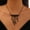 02 Black 6625, variant on Simple Personality Exaggerated Style Snake Bone Necklace