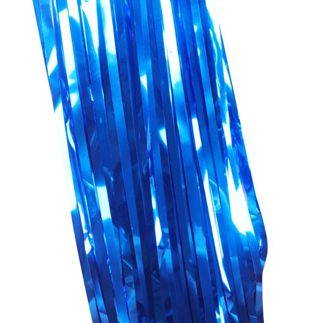 LCXmlly Rideau à Franges en Aluminium, Haute Brillance, Décor de Fête de Célibataire