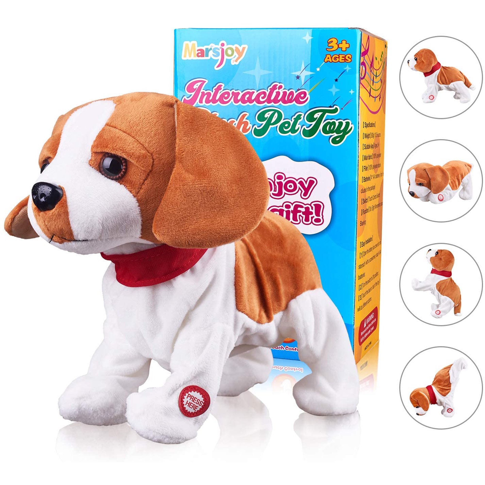 Motion Sensor Barking Dog Toy Wow Blog