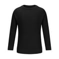 thumbnail image 4 of Knitted Sweaters for Men Casual Long Sleeve Crewneck Sweatshirts Shirts Mens Pullover Solid Color Stretchy Slim Basic Warm Office Work Sweater Tops, 4 of 6
