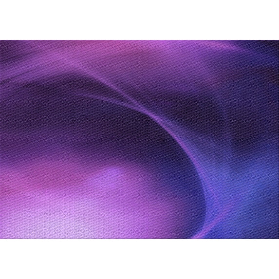 Ahgly Company Machine Washable Indoor Rectangle Transitional Bright Purple Area Rugs, 8' x 10'