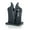 Black, variant on Professional Grade VG2 Knife Sharpener for Sharpening Both Serrated and Non-Serrated Knives