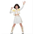 thumbnail image 1 of Disfraz de Halloween para cosplay, disfraz infantil de cazadora de brujas, conjunto de tres piezas, 120 cm, 1 of 2