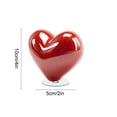 thumbnail image 3 of Uuiauoio Acrylic Decorative Sign Valentine'S Day Angel Crystal Heart 2D Flat Print Acrylic Decorative Desktop Decoration for Home Office Garden with Stand, 3 of 7