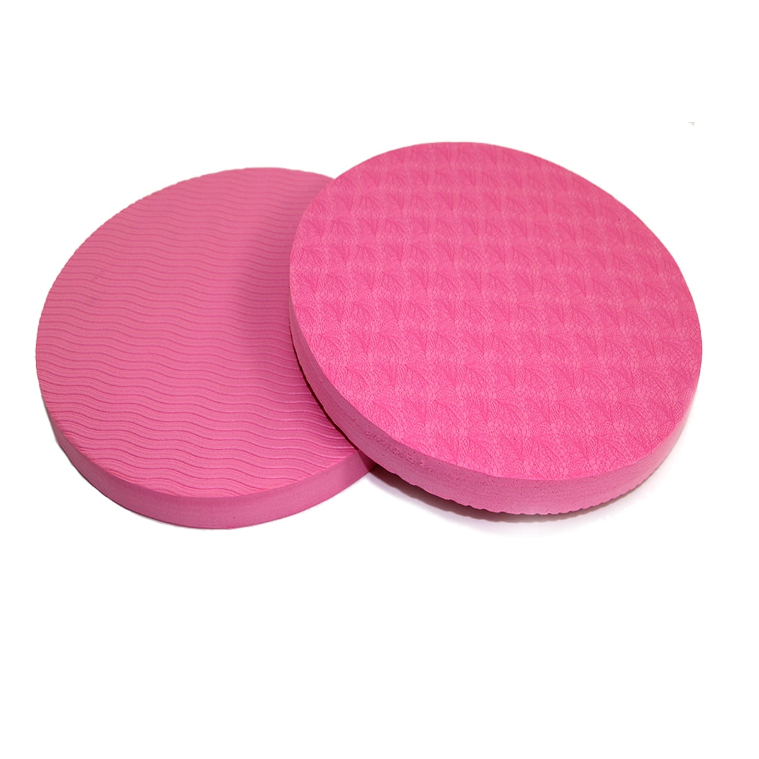 2pc 0.6Inch Thick Round EVA Foam Yoga Knee Pad Cushion Eco TPE Foam