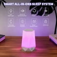 thumbnail image 2 of White Noise Sound Machine, Sound Machine for Sleep Camping, 32 Sound, 8 Light, App Remote Control, Bluetooth Support, Digital Display, 2 of 8