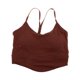 thumbnail image 3 of deportivo para mujer, camiseta sin mangas, cómodo, informal, a la moda, ligero, de acolchado para correr en verano, trabajo SG, 3 of 8