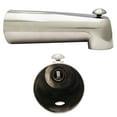 thumbnail image 6 of Westbrass E507DUS-07 Universal Fit 7" Diverter Tub Spout, Satin Nickel, 6 of 13