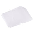 thumbnail image 1 of Unique Bargains 13.4x18.5" Clear Book Cover, 10Pcs PP Durable Self Adhesive Textbook Protector Liner, Transparent, 1 of 5