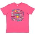thumbnail image 3 of Inktastic Softball Word Salad with Softball and Hearts Youth T-Shirt, 3 of 5