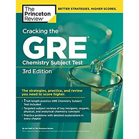 Pre-Owned The Princeton Review Cracking the Gre Chemistry Subject Test
