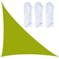 thumbnail image 1 of Fiudx Toldo Vela para Jardín, Protección Uv 98%, Tejido de Poliéster Impermeable, Fácil de Instalar, Ideal para Patio, Picnic, Tamaño Ajustable 5/5/7,1 M, Incluye Cuerdas de Fijación., 1 of 1