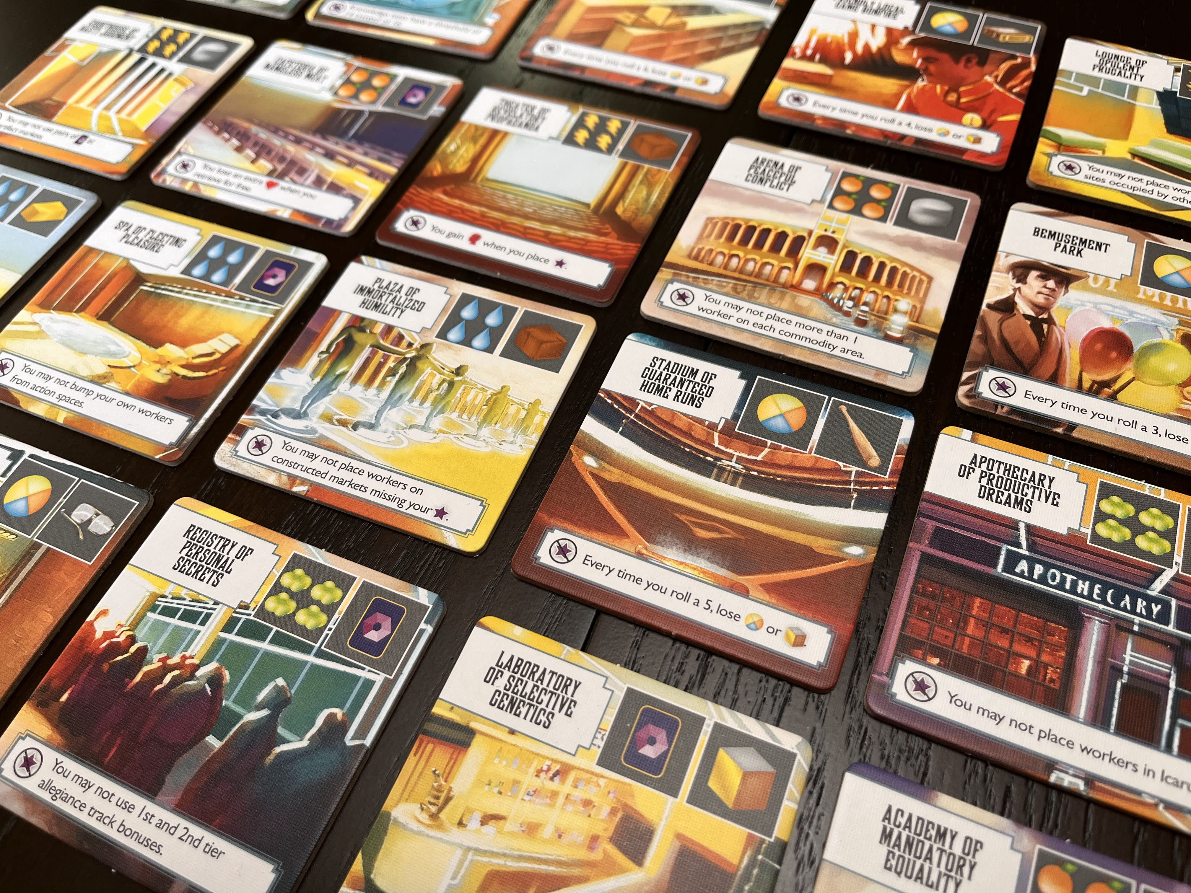 Euphoria: Build a Better Dystopia by Jamey Stegmaier - A Strategy Board Game from Stonemaier Games