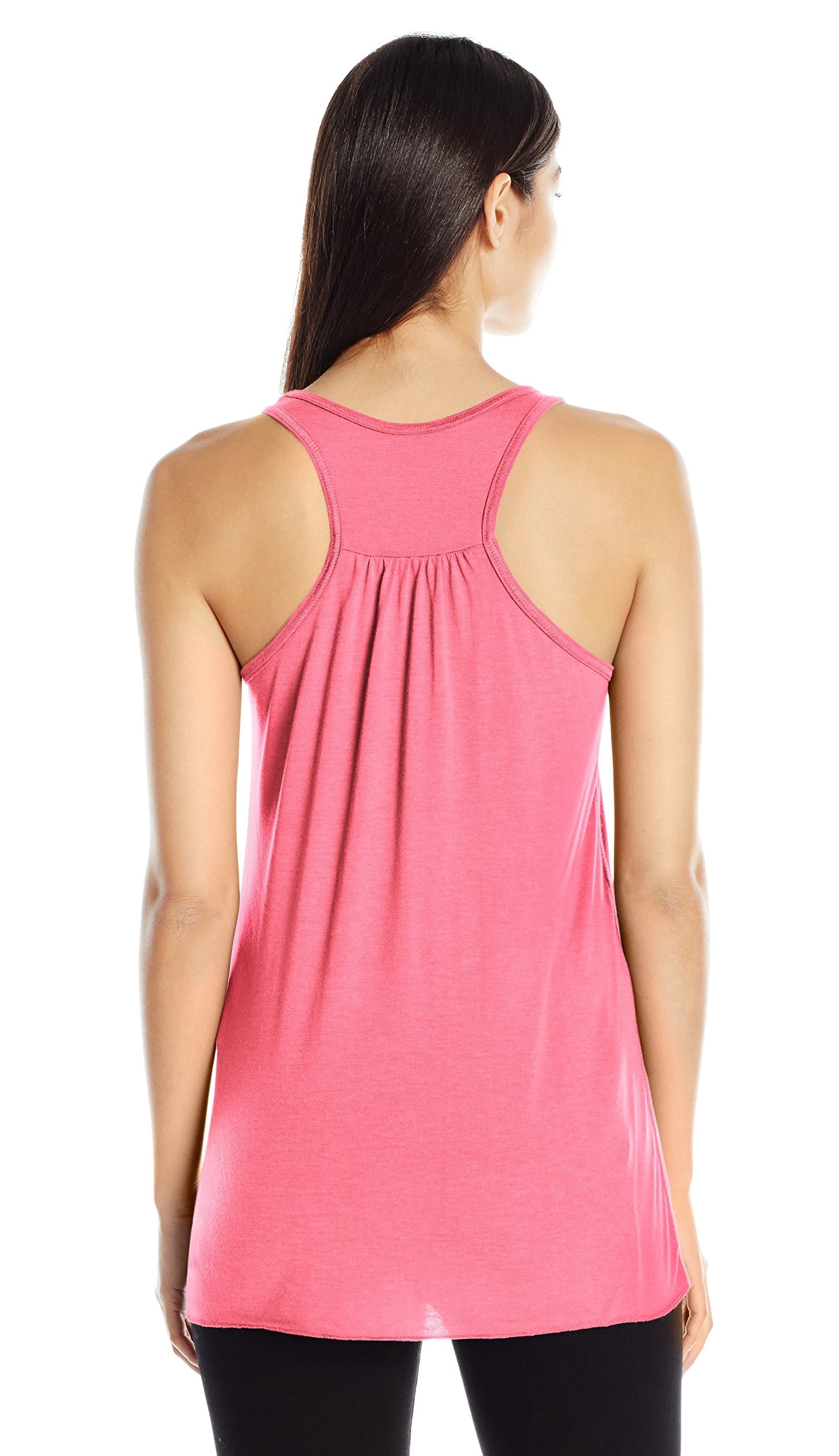 Women's Sorry Printed Flowy Racerback Tank Top