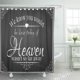 thumbnail image 1 of ABPHQTO Heaven in Memory of Loved One Wedding Missing Sign Cortina de ducha 150x180 cm, 1 of 1
