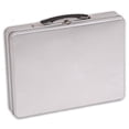 thumbnail image 1 of Plain Metal Attache Lunch Box, 1 of 2