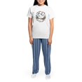 thumbnail image 4 of CafePress - Adventure Awaits Let'S Go Find It Pajamas - Women's Short Sleeve Print T-Shirt and Pants Light Cotton Pajama Set, 4 of 7
