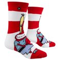 thumbnail image 5 of ODD SOX – Mr. Krabs SpongeBob SquarePants Character Novelty Crew Socks – Size Medium – Men’s 3.5–8.5, 5 of 6
