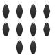 thumbnail image 1 of 10 etiquetas de plástico para llaves, etiquetas de identificación para llaveros, identificadores de llaves para bolsas de equipaje, 1 of 8
