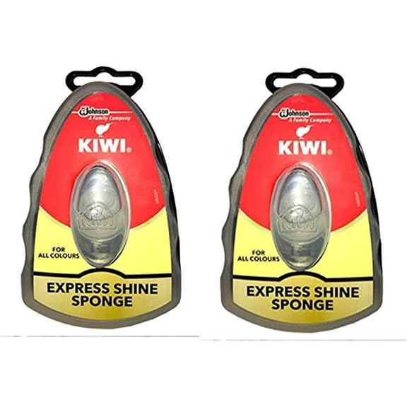By King Of Wonder Neutral Shoe Shine Sponge 0.2 Fl Oz ( Pack Of 2 )
