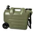 thumbnail image 5 of figatia Camping Water Bottle Multi Purpose Wheels Water Tank for Car Driving Outdoor Green, 5 of 8