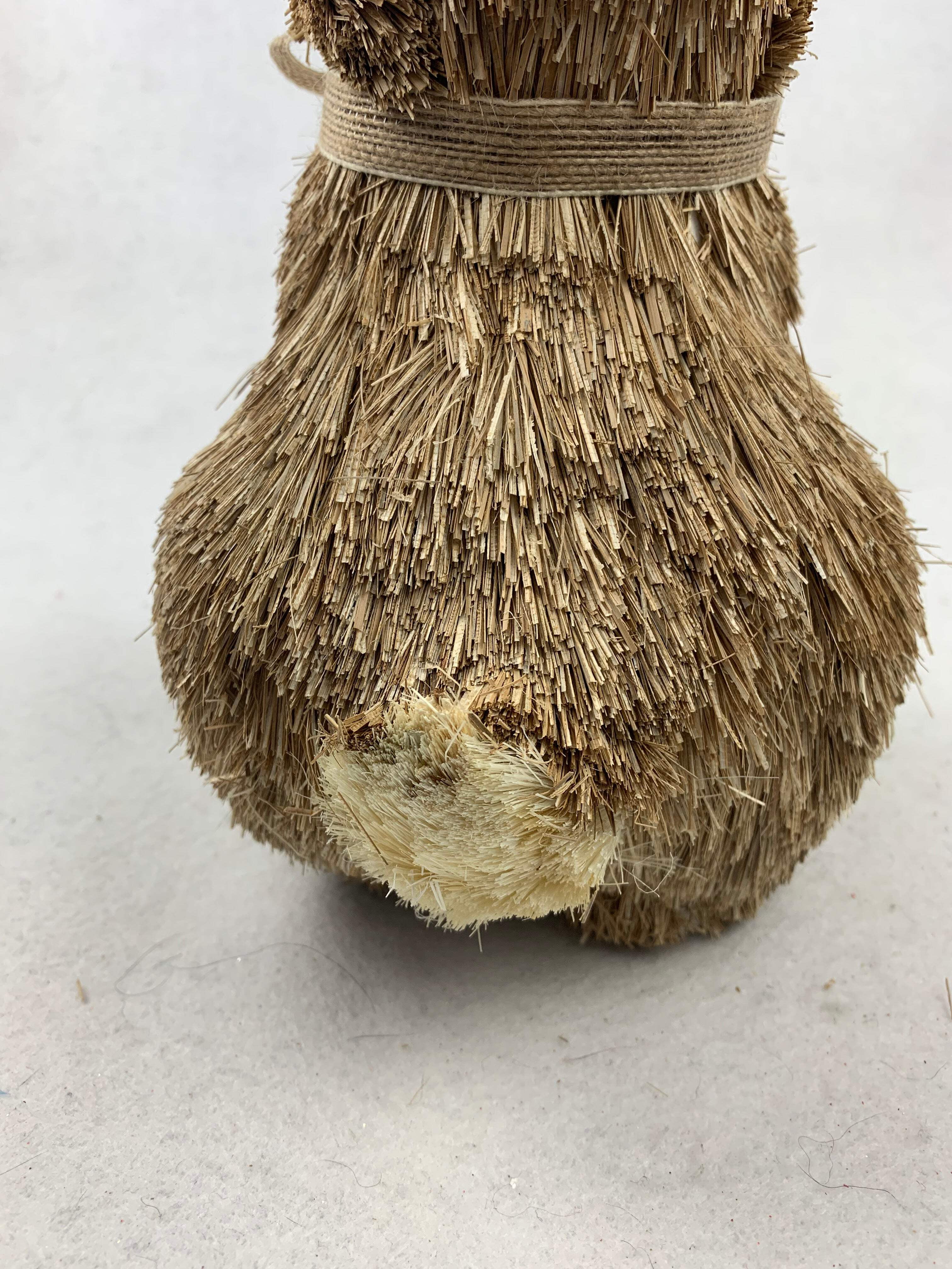 Easter Sisal Boy Bunny Holding Basket