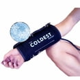 thumbnail image 2 of The Coldest Wrist Ice Pack - Ice Pack Wrist Brace w/Cold Therapy Air Compression - 8” X 16” Wrist Compression Sleeve for Wrist Sprain, Rheumatoid Arthritis, Tendinitis, Swelling Injuries, & More, 2 of 4