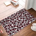 thumbnail image 5 of Xecao French Bulldog1 print Flannel Mat: Non-slip, 16x24in. Ideal for kitchen, bedroom, bath & living room., 5 of 9
