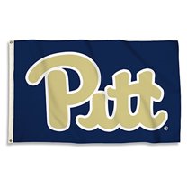 Pitt Panthers 3' X 5' Flag with Grommets