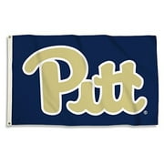BSI Products 95161 NCAA Pittsburgh Panthers Flag with Grommets - 3 x 5 ft.