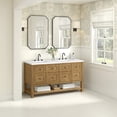 thumbnail image 5 of James Martin Vanities 330-V60D-SC-3WZ Breckenridge 60" Free Standing Double Basin Poplar, 5 of 7