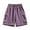 Purple, variant on Lovskoo Shorts for Men Solid Color Summer Casual and Comfortable Drawstring Pocket Elastic Waist Shorts Khaki