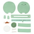 thumbnail image 2 of TISHITA DIY Leather Shoulder Bag Making Tote Wallet Material Craft Sewing Handmade Green, 2 of 5