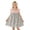 Pink, variant on SROBPTY Girls Summer Dress Print Crew Neck Mid-Length Short Sleeve Sundress for 6 Months -10 Years